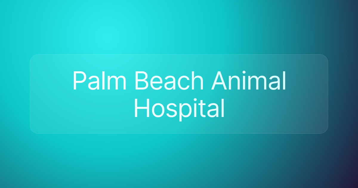 Palm Beach Animal Hospital