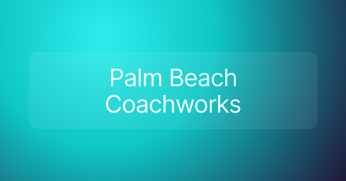 Palm Beach Coachworks