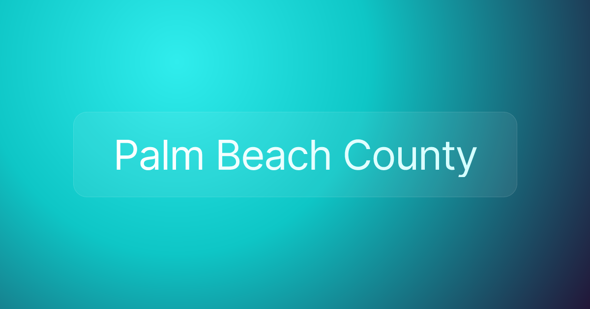 Palm Beach County