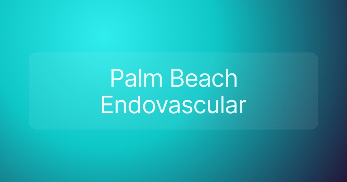 Palm Beach Endovascular