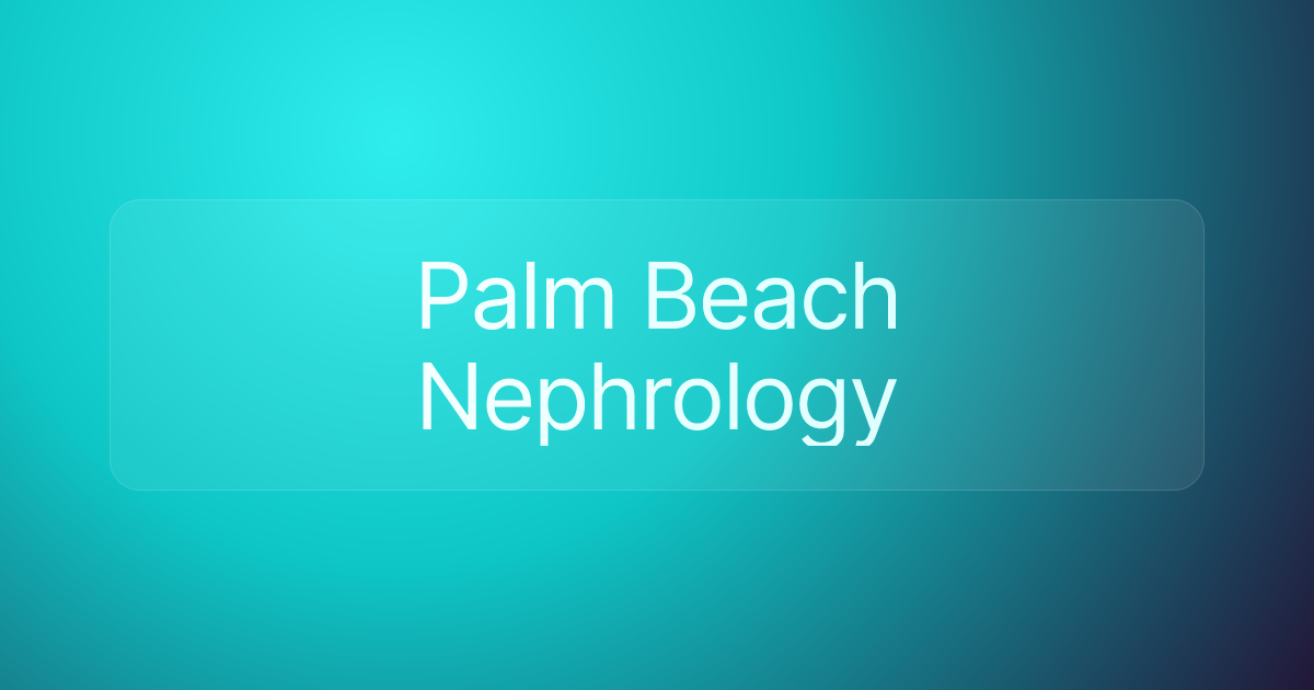 Palm Beach Nephrology