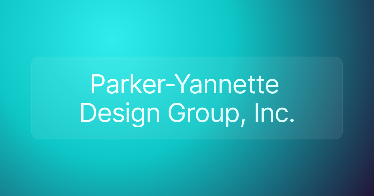 Parker-Yannette Design Group, Inc.