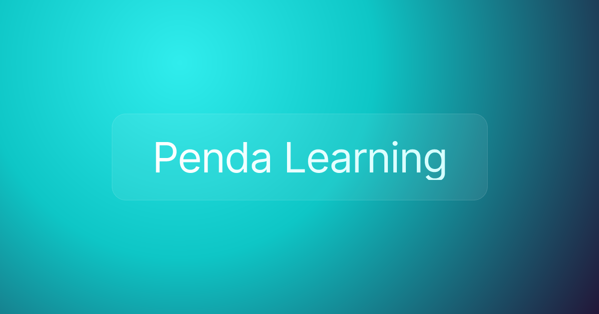 Penda Learning