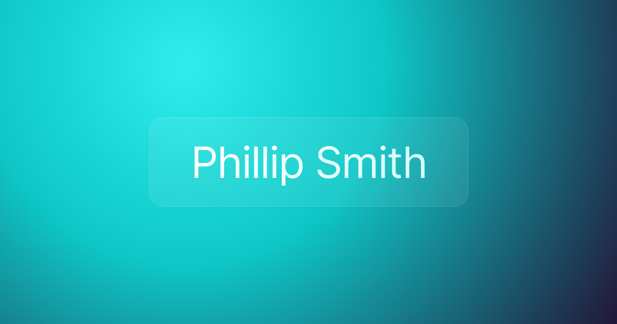 Phillip Smith