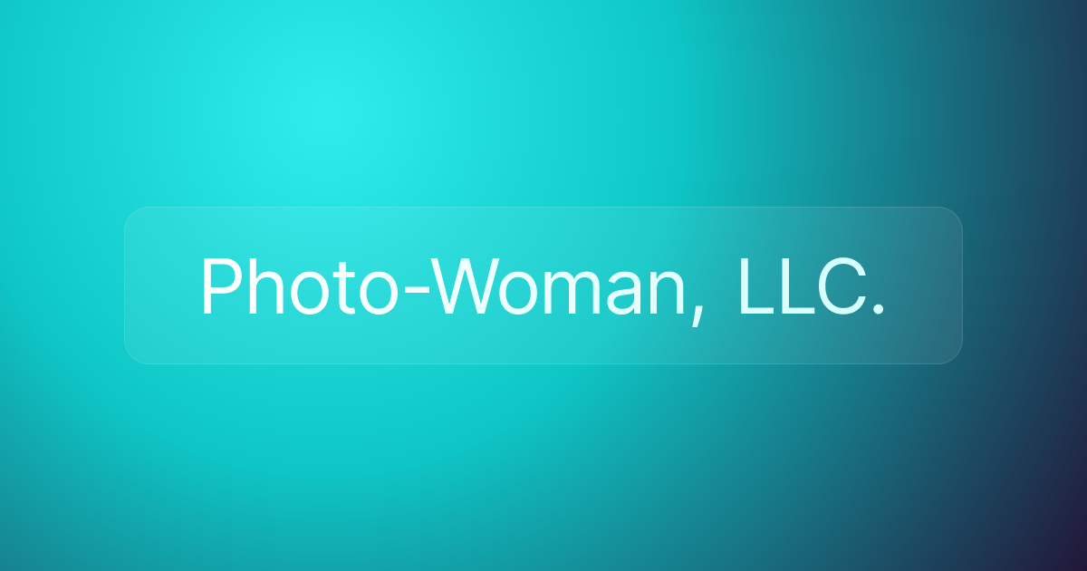 Photo-Woman, LLC.