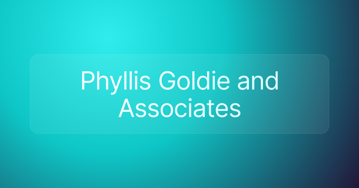 Phyllis Goldie and Associates