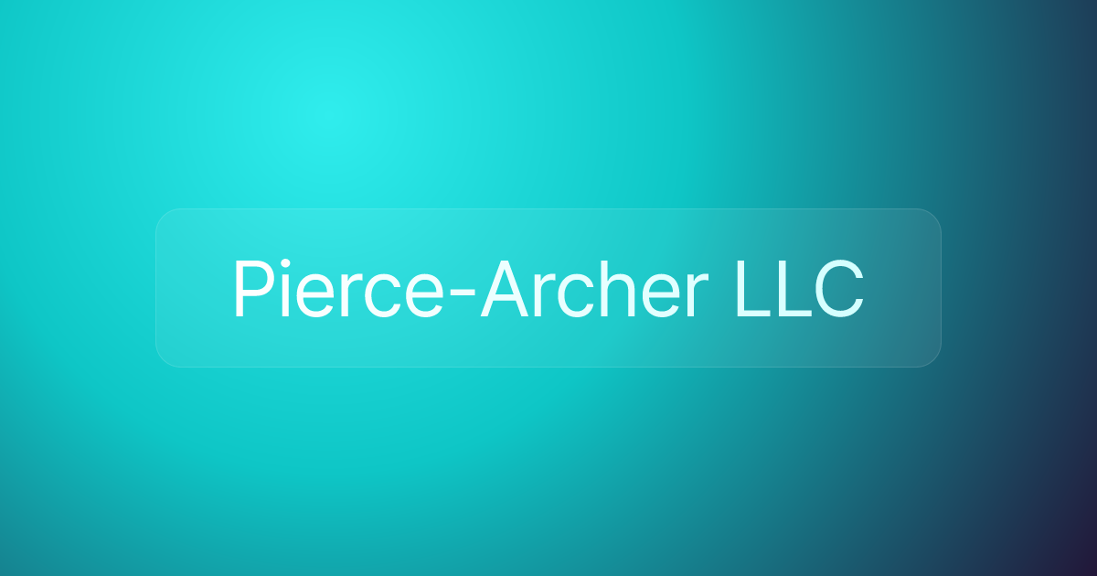 Pierce-Archer LLC