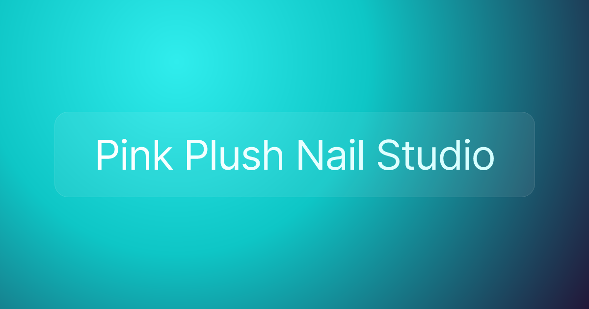 Pink Plush Nail Studio
