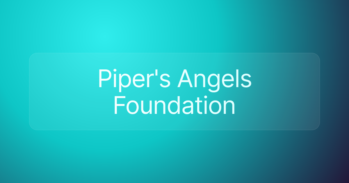 Piper's Angels Foundation