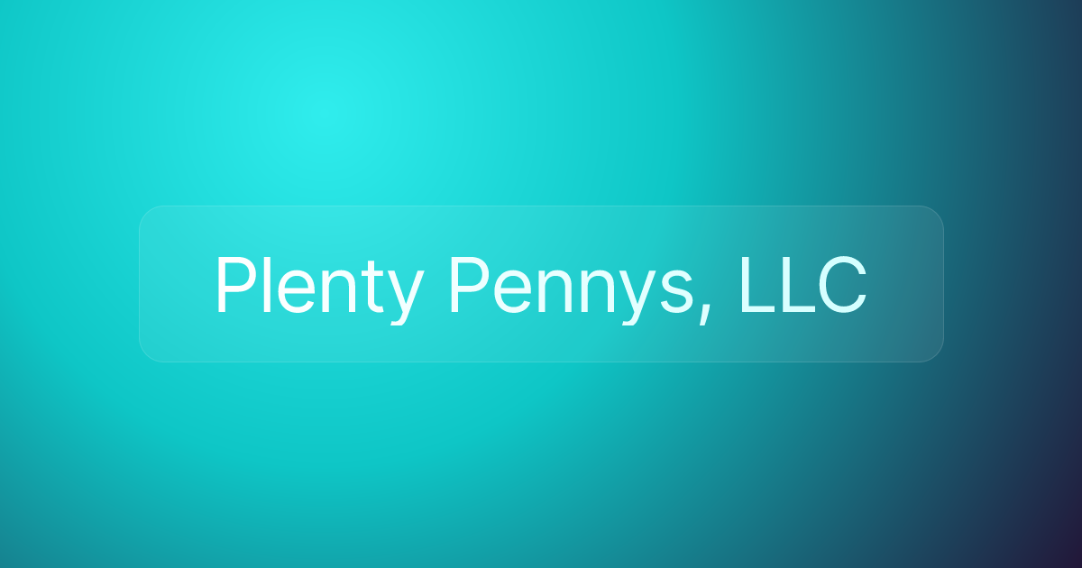 Plenty Pennys, LLC