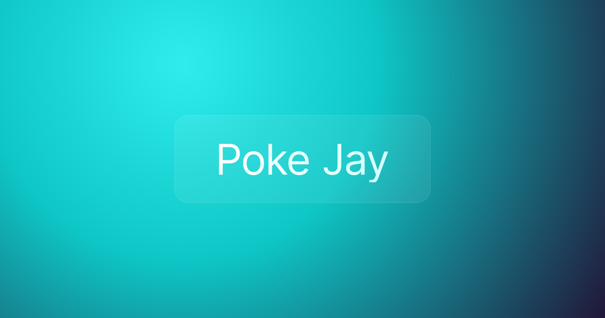 Poke Jay