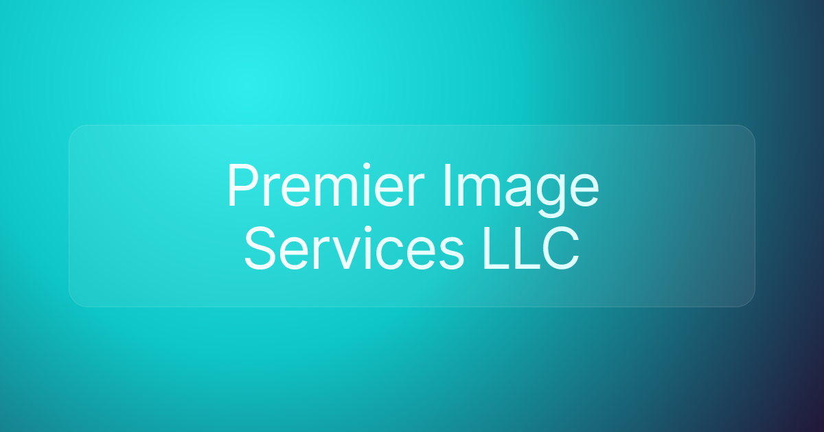 Premier Image Services LLC