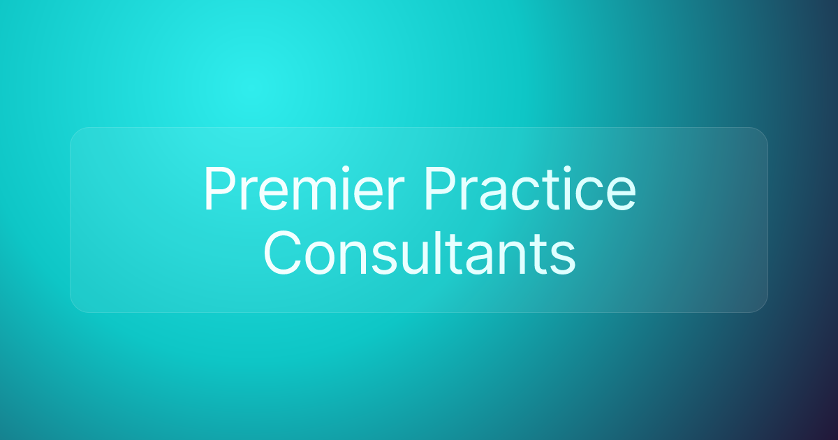 Premier Practice Consultants