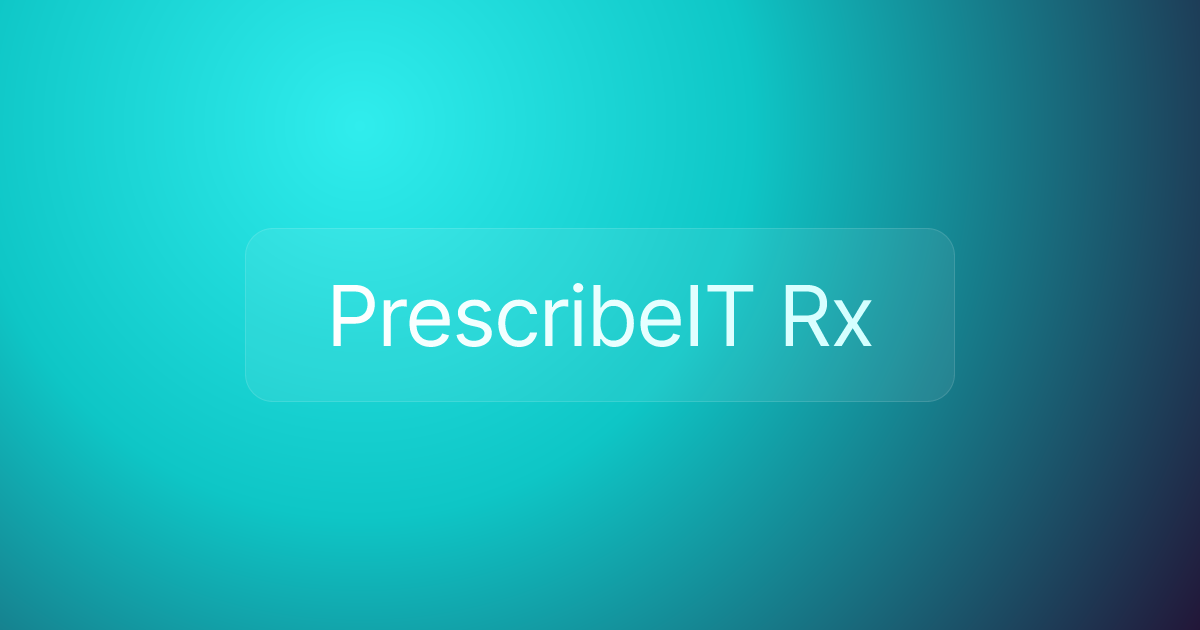 PrescribeIT Rx
