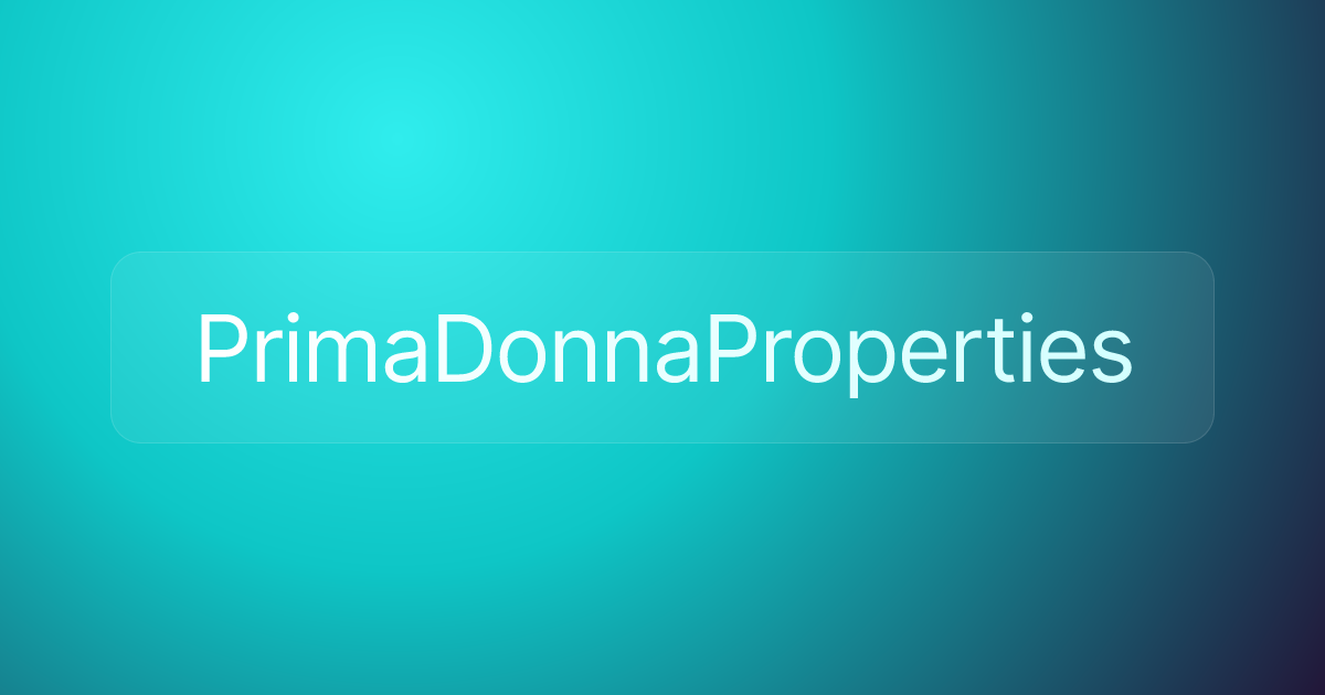 PrimaDonnaProperties