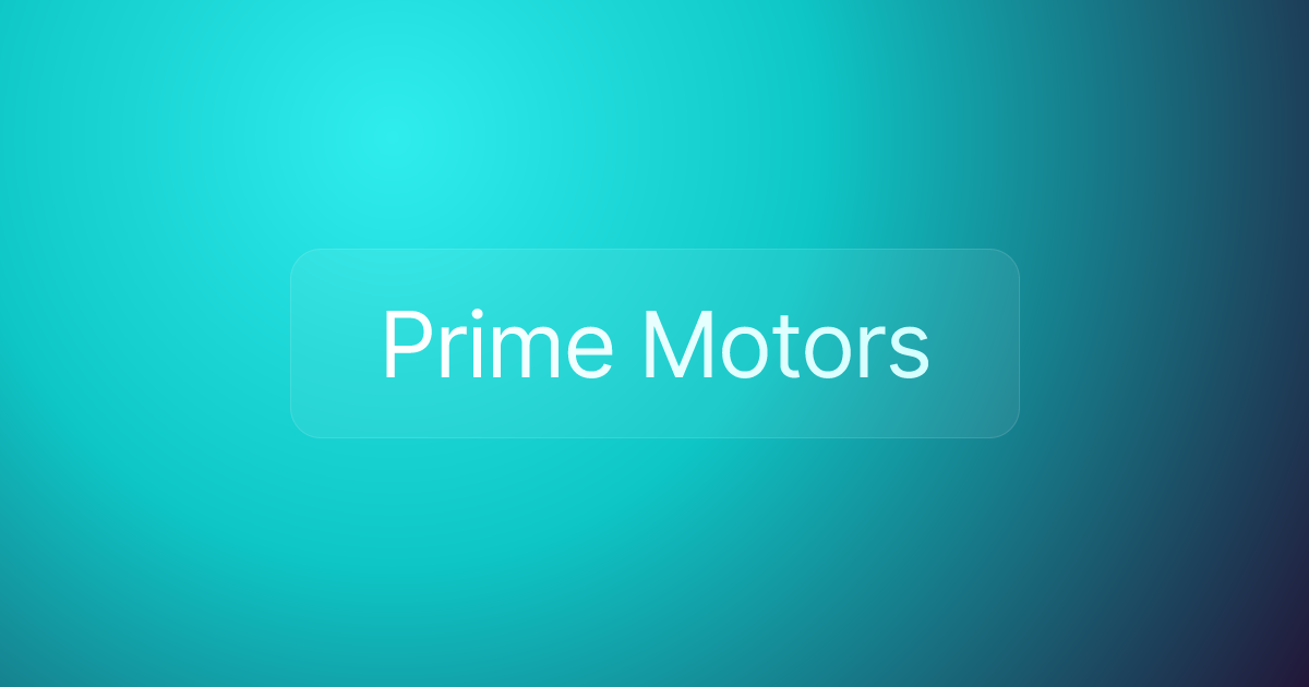 Prime Motors
