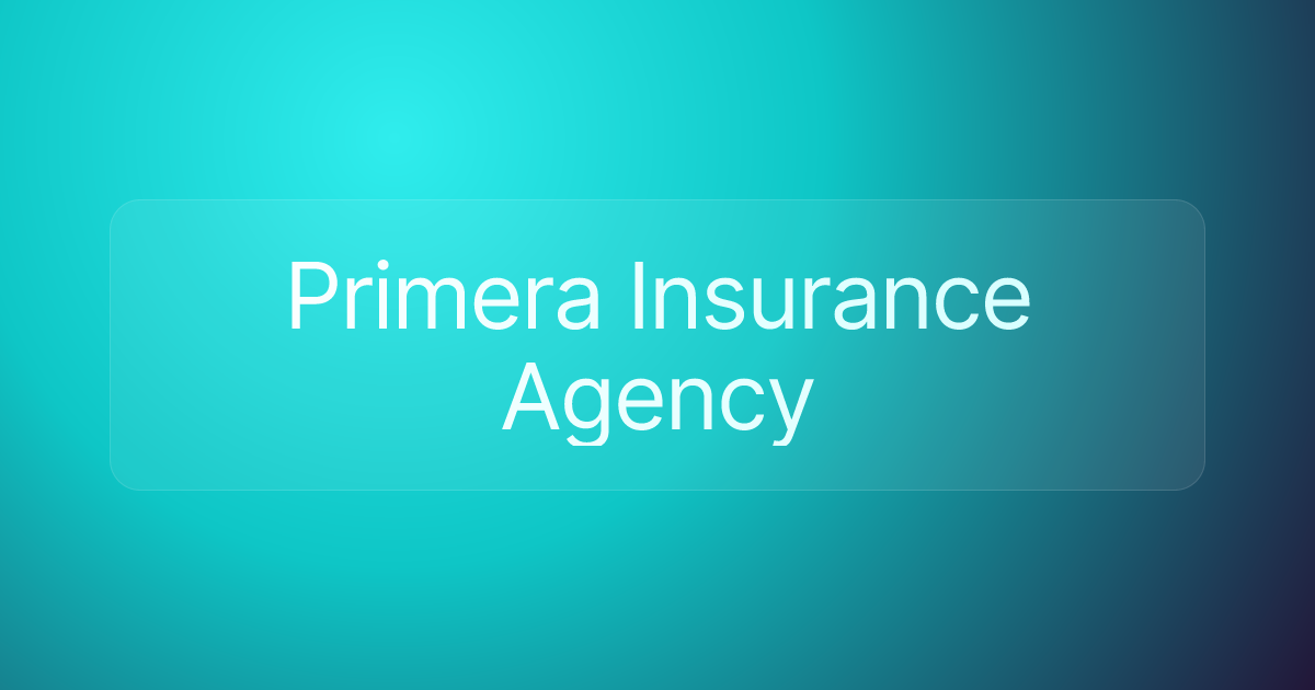 Primera Insurance Agency