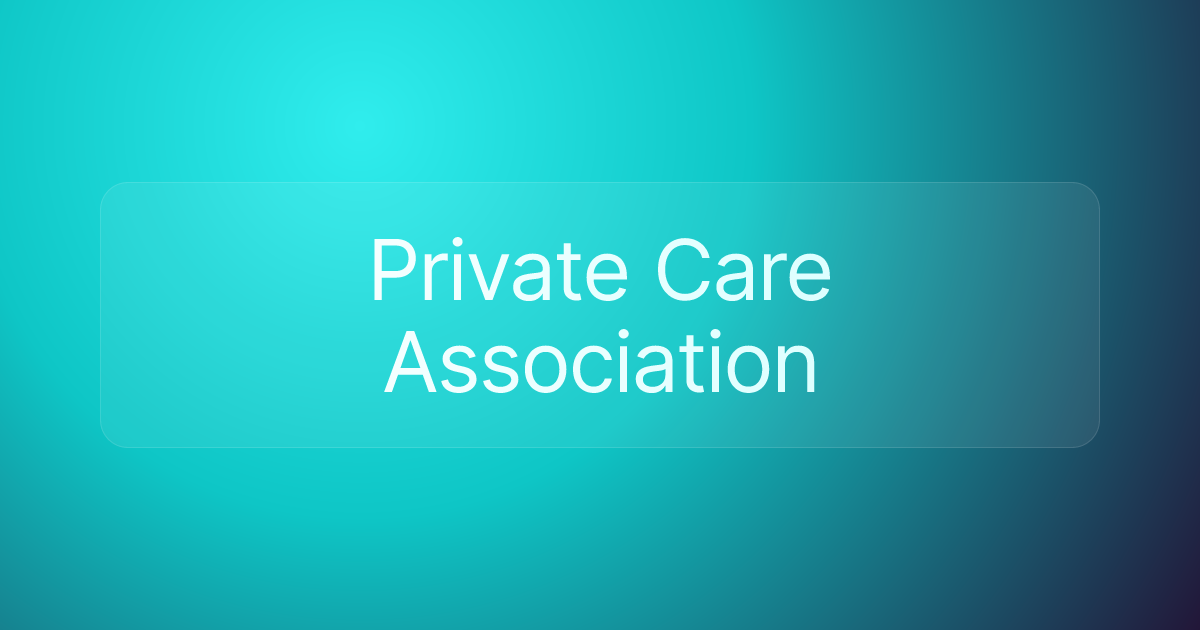 Private Care Association