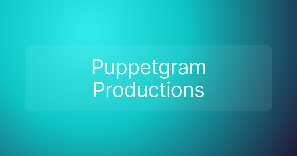Puppetgram Productions