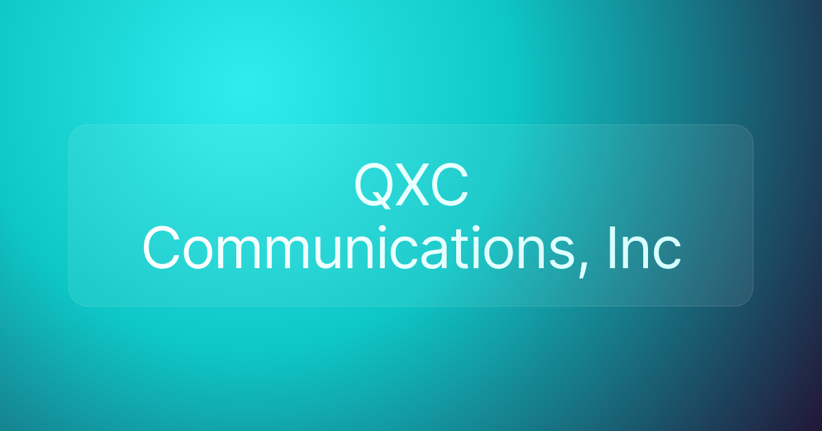 QXC Communications, Inc