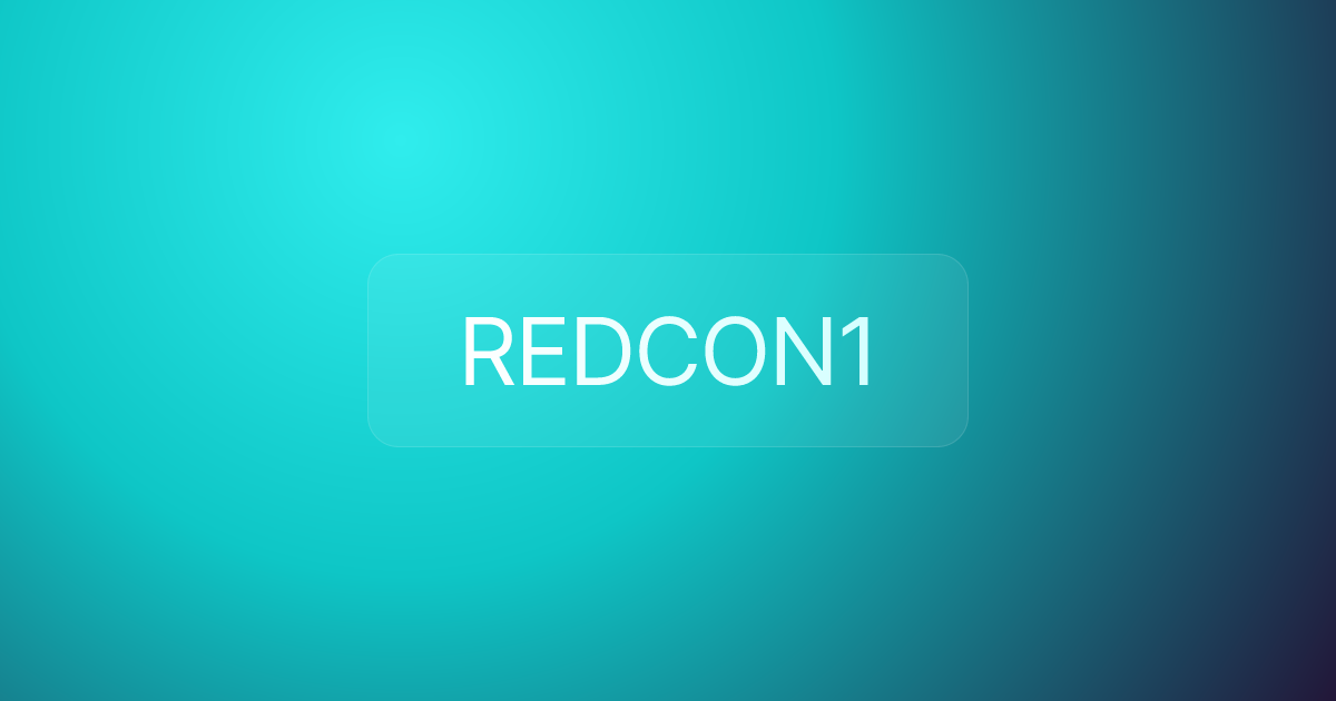 REDCON1