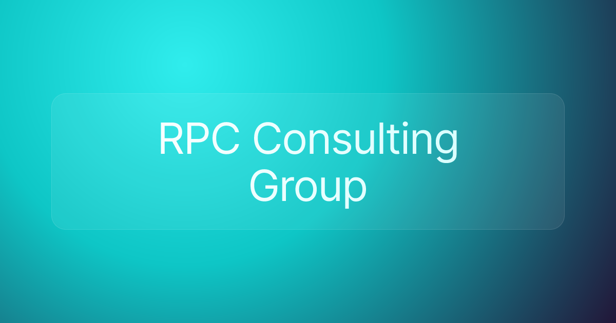 RPC Consulting Group