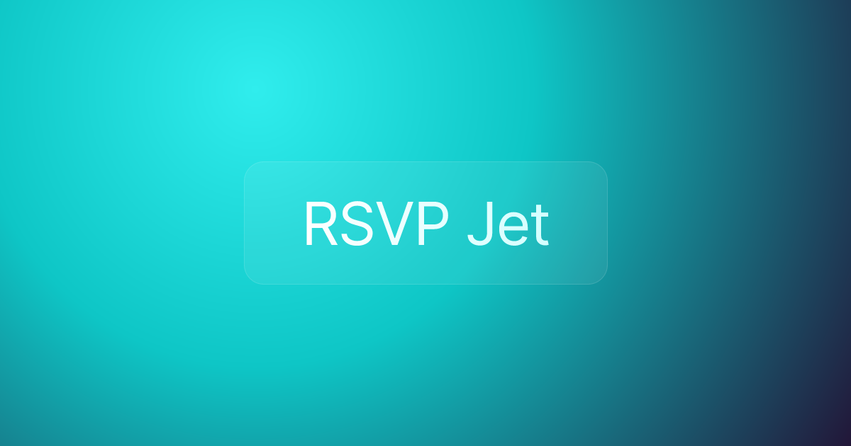 RSVP Jet