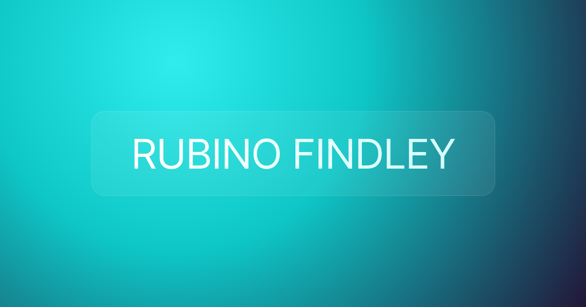 RUBINO FINDLEY