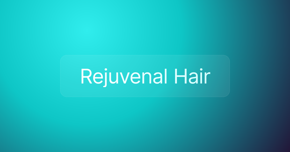 Rejuvenal Hair