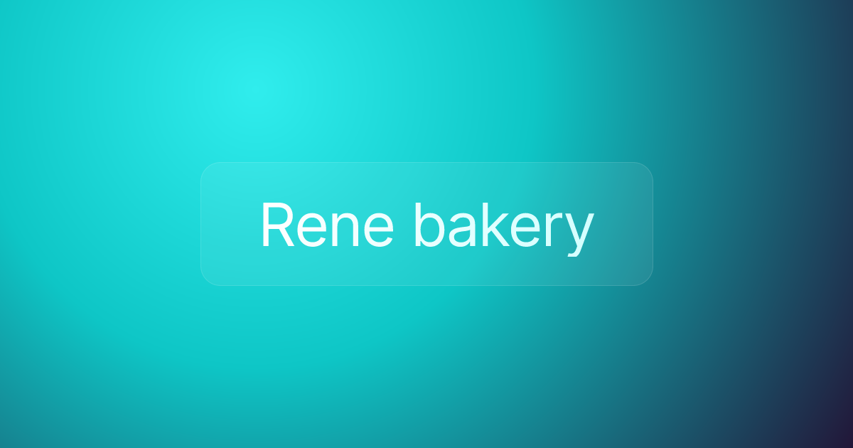 Rene bakery