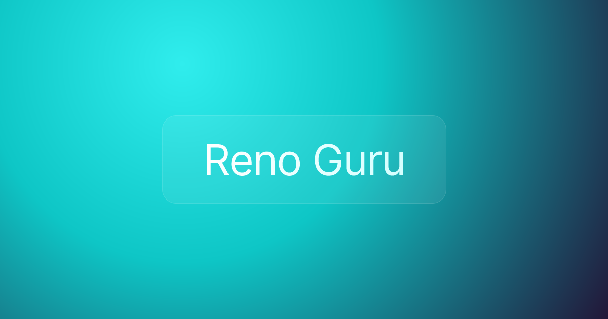 Reno Guru