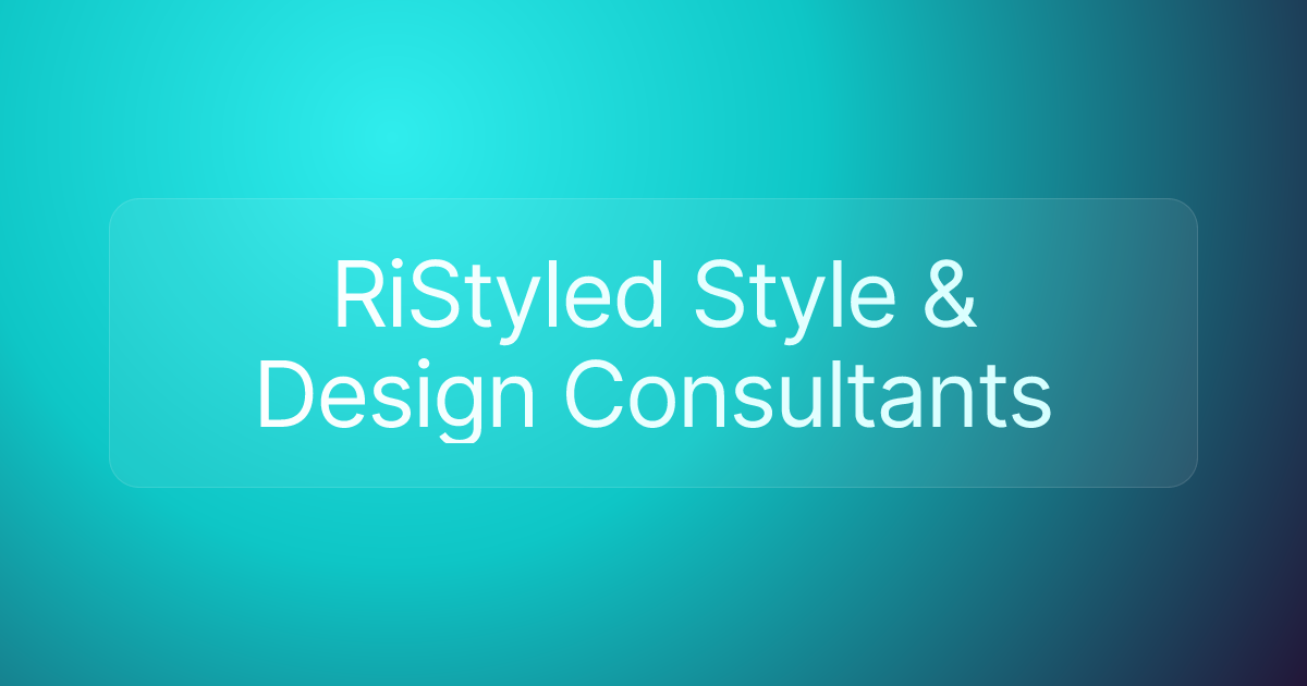 RiStyled Style & Design Consultants