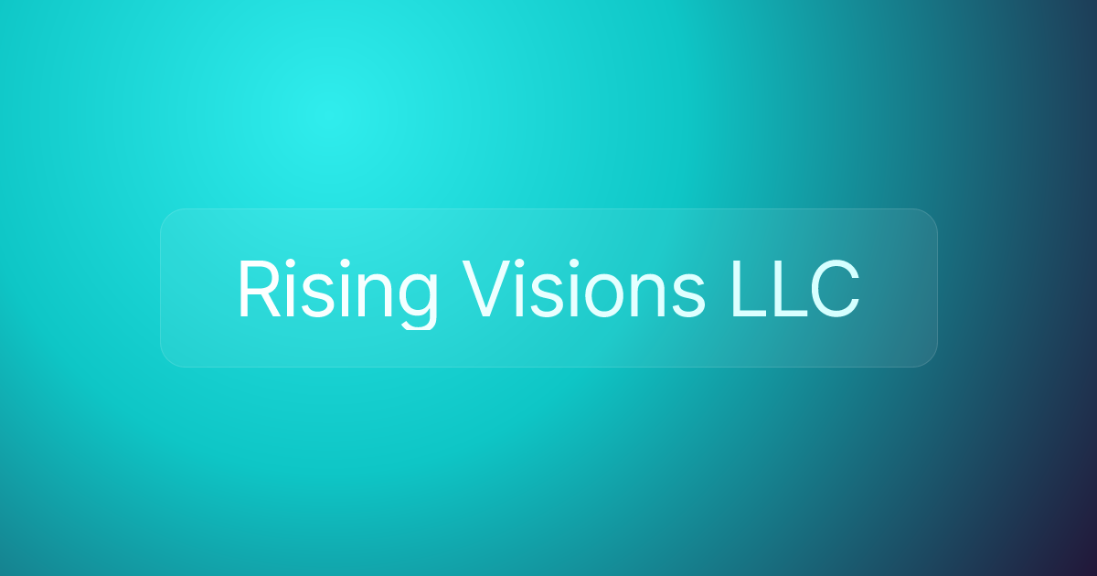 Rising Visions LLC