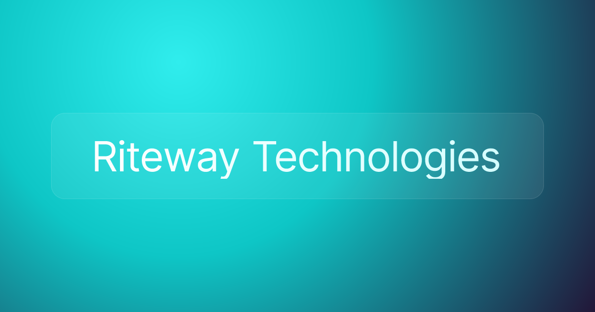 Riteway Technologies