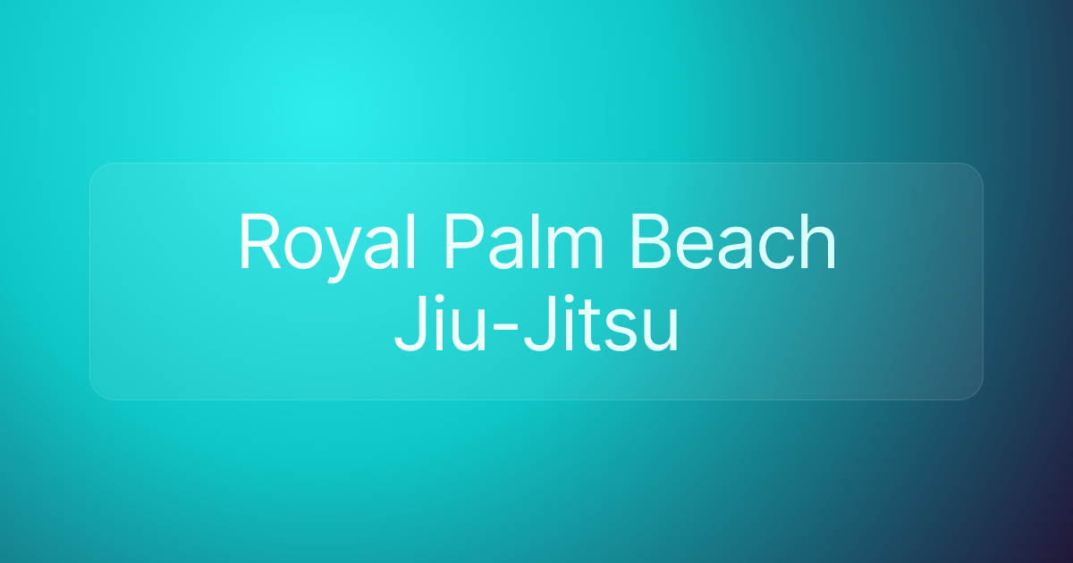 Royal Palm Beach Jiu-Jitsu