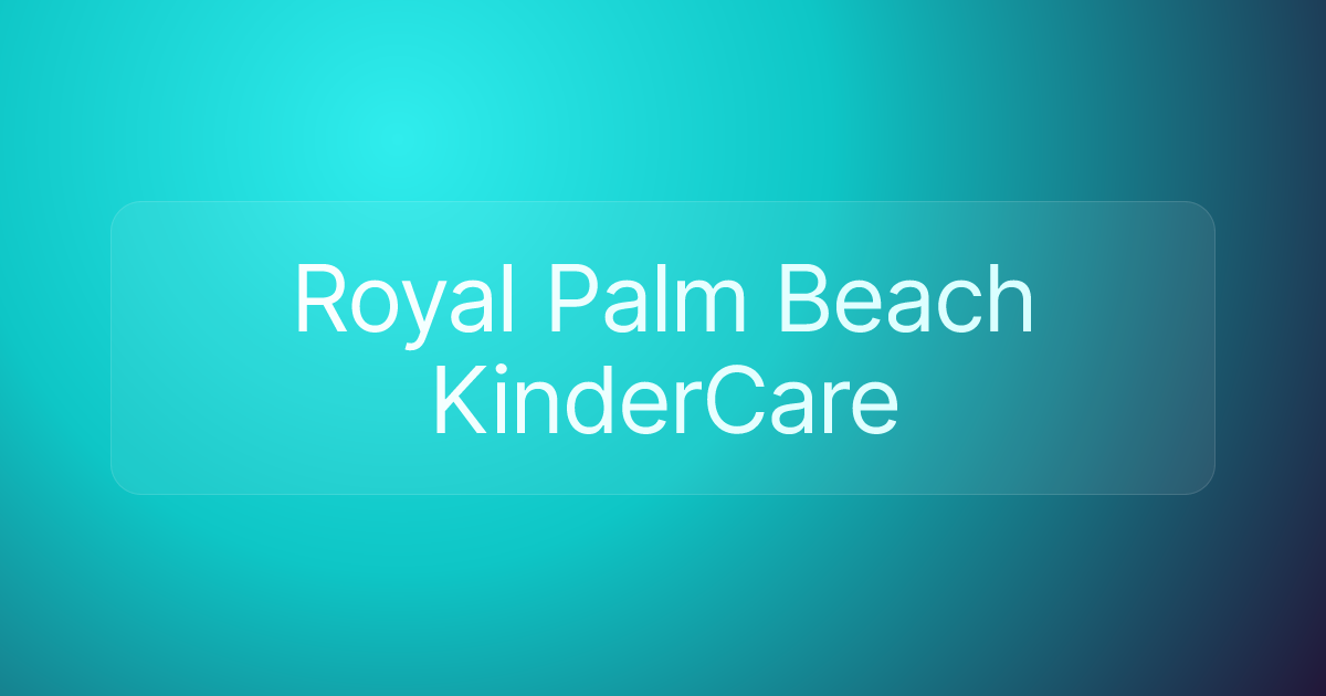 Royal Palm Beach KinderCare