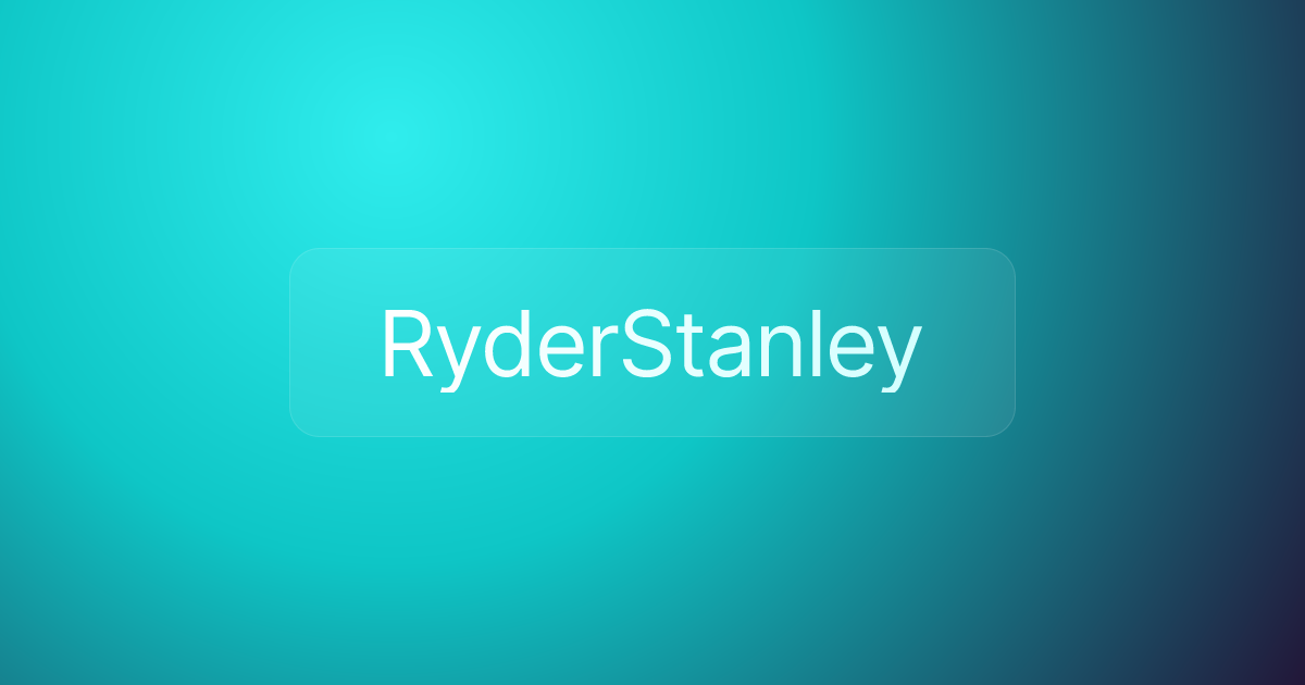 RyderStanley