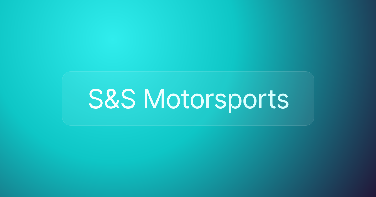 S&S Motorsports