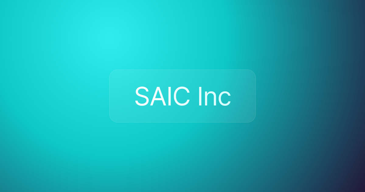 SAIC Inc