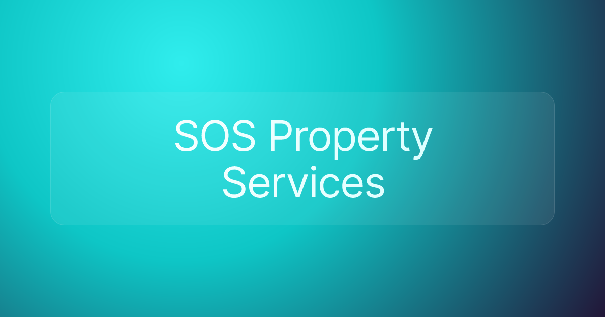 SOS Property Services