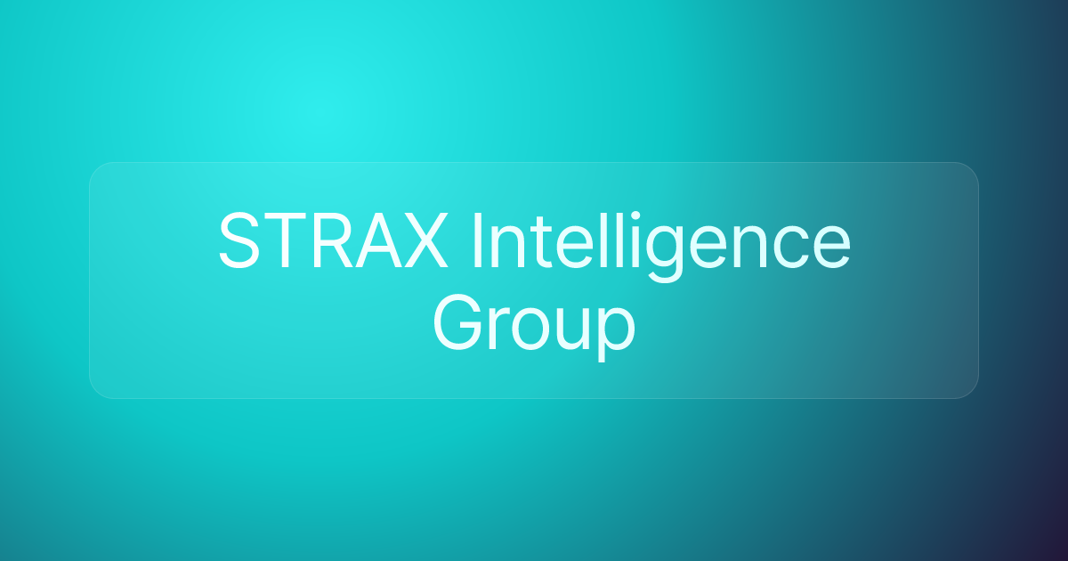STRAX Intelligence Group