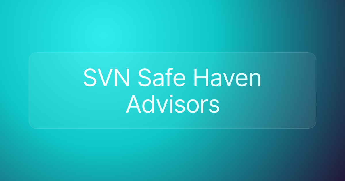 SVN Safe Haven Advisors