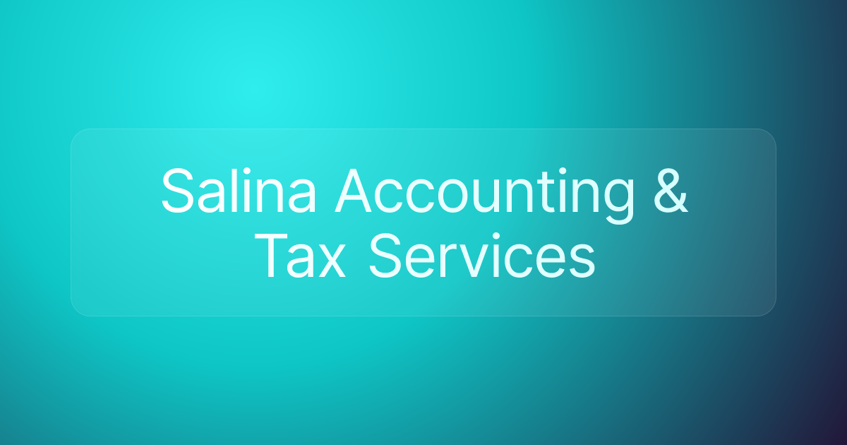 Salina Accounting & Tax Services