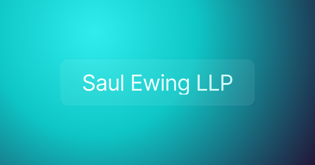 Saul Ewing LLP