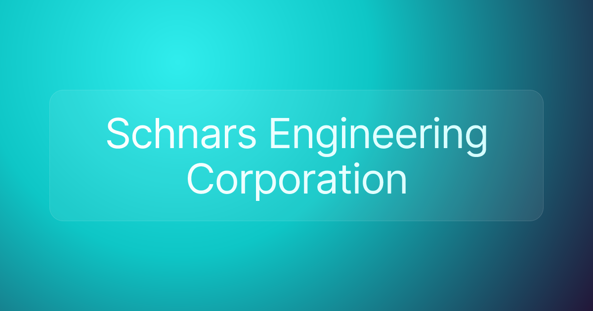 Schnars Engineering Corporation