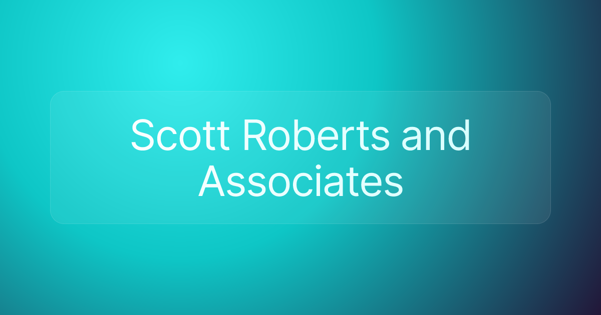Scott Roberts and Associates