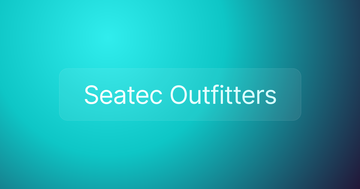Seatec Outfitters