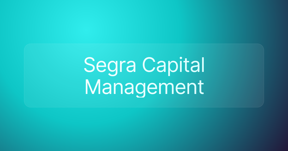Segra Capital Management