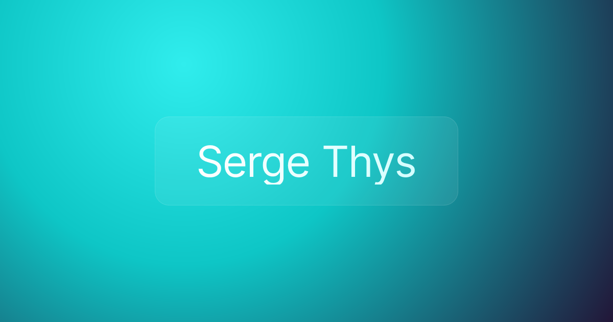 Serge Thys