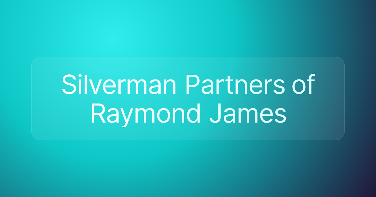 Silverman Partners of Raymond James